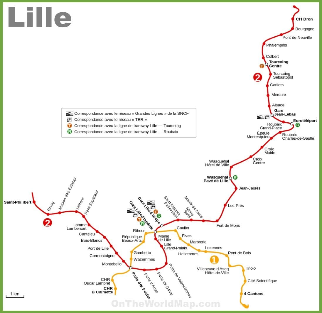 Lille mapa ng subway