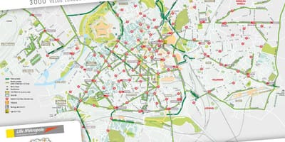 Mapa ng Lille bike