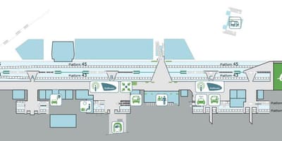 Lille europa sa Lille flandres mapa