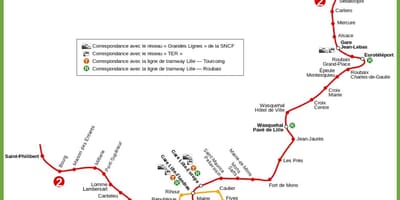 Lille metro mapa pdf