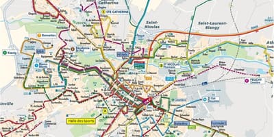 Lille pampublikong sasakyan mapa
